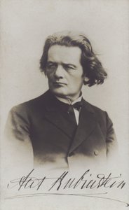 Anton Rubinstein, russisk komponist, dirigent og pianist (s/h foto) af Russian Photographer (after)