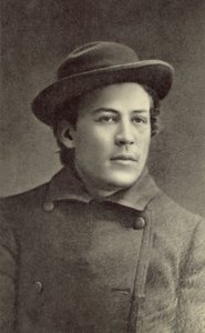 Anton Tjekhov, russisk dramatiker, Moskva, 1883 af Russian Photographer