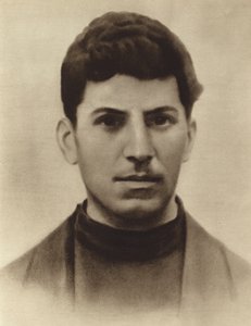 Joseph Stalin i en alder af 17, mens han deltog i Tbilisi-seminaret, Georgien, 1896