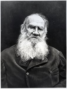Leo Tolstoj (s/h-foto) af Russian Photographer