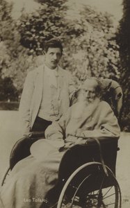 Leo Tolstoy, russisk forfatter af Russian Photographer