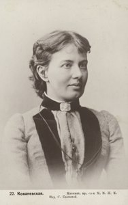 Sofia Kovalevskaya, russisk matematiker af Russian Photographer