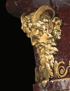Detail from one of a pair of vases, c.1790dani af Russian School