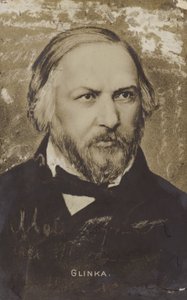 Mikhail Ivanovich Glinka, russisk komponist (1804-1857) af Russian School