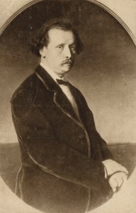 Portræt af Anton Rubinstein af Russian School