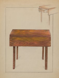 Drop Leaf bord af Ruth Bialostosky