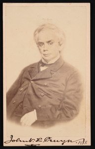 Portræt af John V. L. John VanSchaick Lansing Pruyn 1811-1877, før 1877. af SJ Thompson