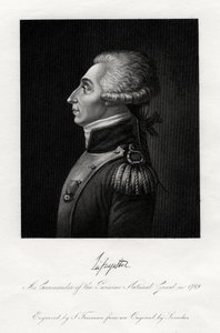 Marquis de Lafayette, fransk militærleder og statsmand, 1845