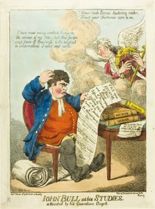 John Bull ved sine studier af S. W. Fores