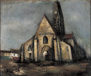 Kirke, Alley i Paris af Saeki Yuzo