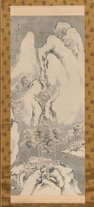 Snelandskab, 1744. af Sakaki Hyakusen