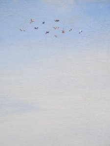 Hejbro Plads, en markedsplads i København, detalje af Sally Henriques