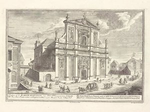 Lille dominikansk kirke af Salomon Kleiner
