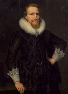 Portræt af Jacob Pergens (?-1681) af Salomon Mesdach (attributed to)