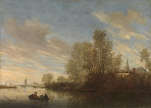 Flodudsigt nær Deventer