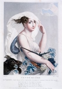 Allegori af Vendemiaire af Salvadore Tresca