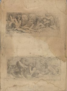(Figurine Series) Flodguder af Salvator Rosa