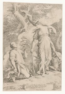 Ceres og Phytalus af Salvator Rosa