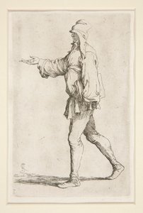 Diverse figurer (suite) af Salvator Rosa
