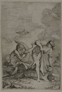 Glaucus og Scylla af Salvator Rosa