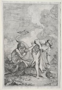 Glaucus og Scylla, ca. 1661. af Salvator Rosa