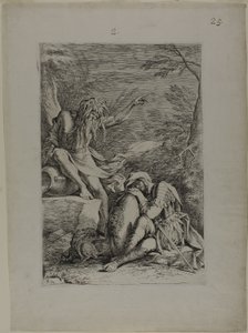 Drømmen om Æneas af Salvator Rosa
