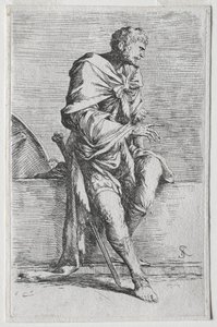 Figurserien: Figurina, 1656-57. af Salvator Rosa