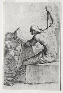 The Figurine Series: Figurine, 1656-57. af Salvator Rosa