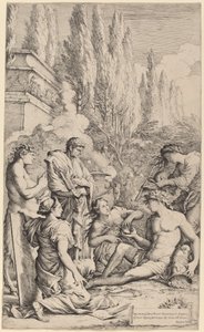 Salvator Rosas geni af Salvator Rosa