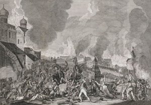 Brand i Moskva den 15. september 1812 Franskmændene i Moskva, 1812-1823. af Salvatore Cardelli