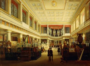 Første industriudstilling i Napoli i Sala Tarsia i 1854, Salvatore Fergola af Salvatore Fergola
