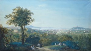 Napoli fra Capodimonte Scudillo (akvarel)