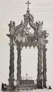 Sankt Peters Baldakin (ciborium)