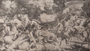 Sankt Pauls omvendelse, 1545. af Salviati