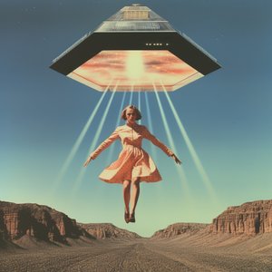 UFO-bortførelse i ørkenen af Samantha Hearn