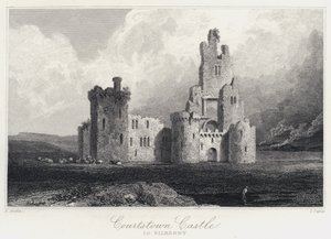 Courtstown Castle, Co Kilkenny (gravering) af Samuel (after) Austin