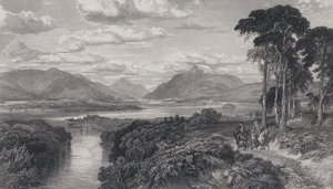 Illustration til Rob Roy (gravering) af Samuel (after) Bough