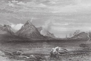 Australien: Old Whaling Station (gravering) af Samuel (after) Prout