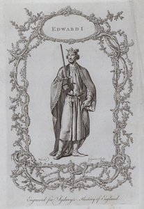 Edward I (gravering) af Samuel (after) Wale