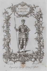 Edward den sorte prins (gravering) af Samuel (after) Wale