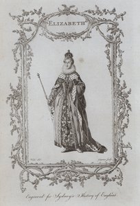 Elizabeth (gravering) af Samuel (after) Wale