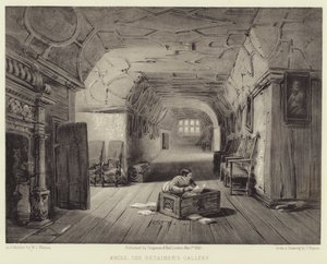 Knole, The Retainers Gallery af Samuel A. Rayner