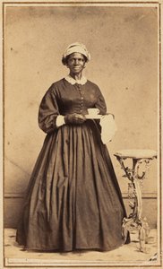 Portræt af en kvinde,1864-1865 (foto) af Samuel A. Thomas