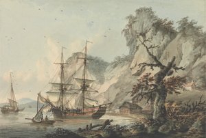 Handelsskib off Shore