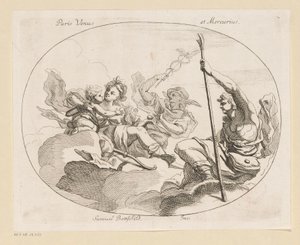Paris, Venus og Merkur Paris Venus og Merkur (titel på objekt) Diverse ontwerpen (serietitel) Forskellige historiske, poetiske og ikonologiske værker (serietitel)