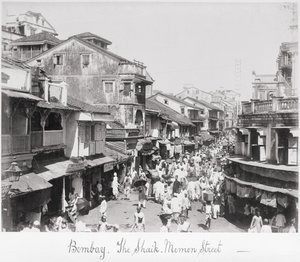 Bombay, Said-Memon-gaden af Samuel Bourne