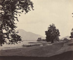 Kashmir Scene, ca. 1865. af Samuel Bourne