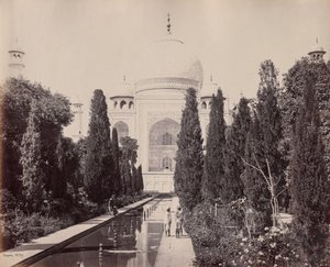 Simla og Taj Mahal af Samuel Bourne