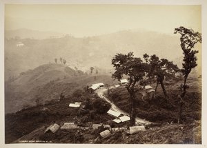 Teendari Bazaar, Darjeeling,  fra 