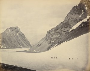 Manirung-passet - højde 18.600 fod af Samuel Bourne